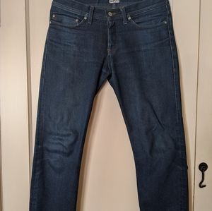 Naked & Famous Moss selvedge wool blend